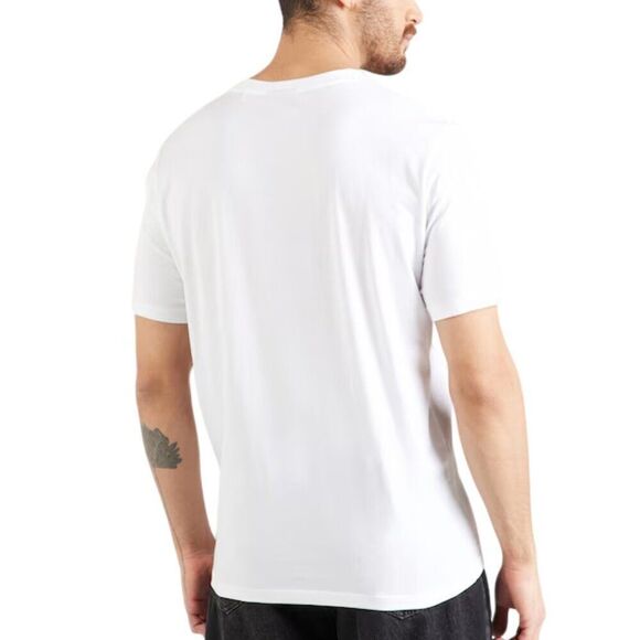 Hugo Boss Men's Cotton-Jersey Regular-Fit T-Shirt with Logo Print White SZ L NWT - Picture 2 of 5